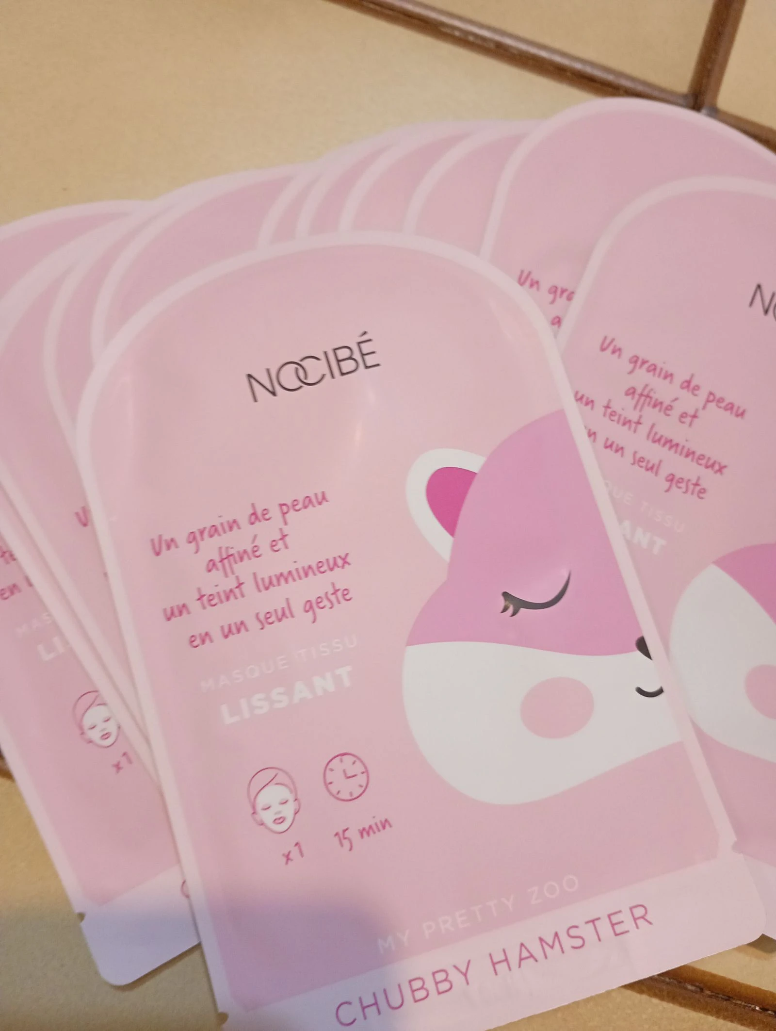 Lot 12 masques Nocibé 